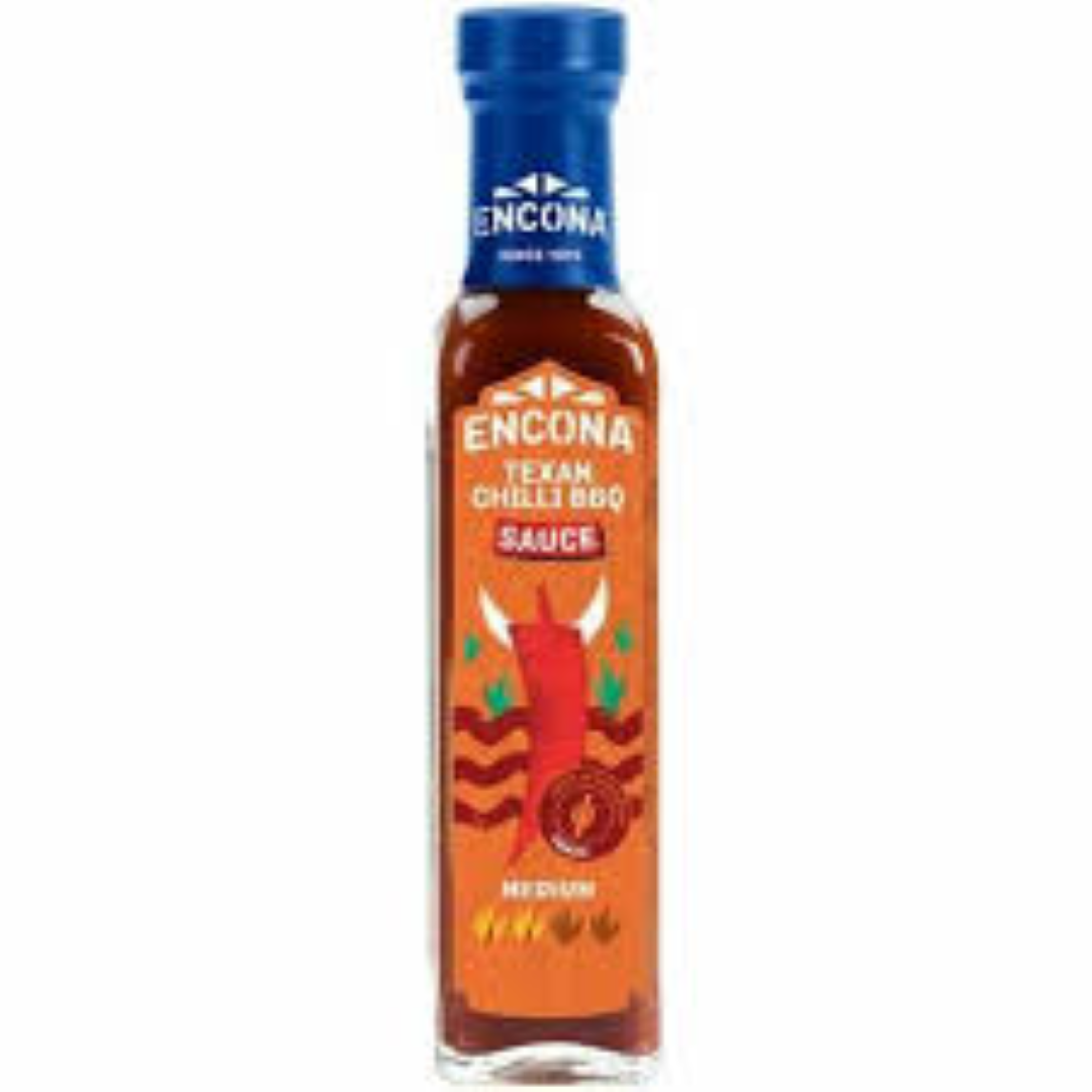 ENCONA TEXAN CHILLI BBQ SAUCE 142ML